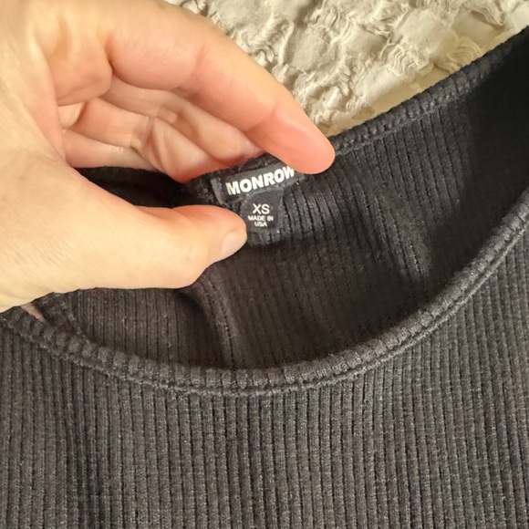 MONROW Ribbed Racer Tank Dress - Picture 4 of 11